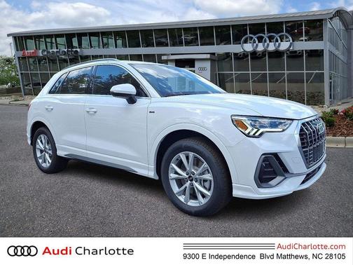 Arkona White 2025 Audi Q3 Premium 45 TFSI S line quattro Tiptronic