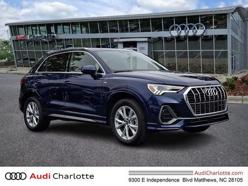 Navarra Blue Metallic 2025 Audi Q3 45 S line Premium Plus