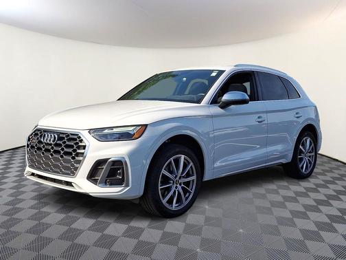 Glacier White Metallic 2024 Audi SQ5 3.0T Premium