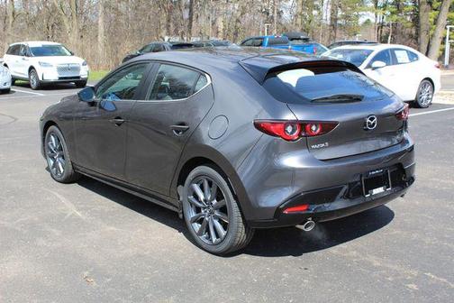 Machine Gray Metallic 2026 Mazda Mazda3 FWD w/Preferred Package