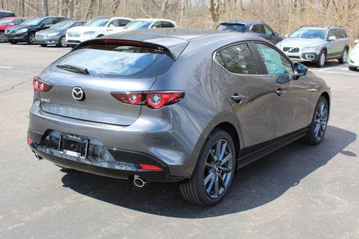 Machine Gray Metallic 2026 Mazda Mazda3 FWD w/Preferred Package