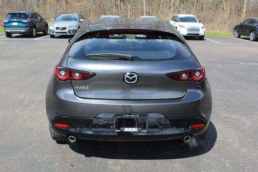 Machine Gray Metallic 2026 Mazda Mazda3 FWD w/Preferred Package