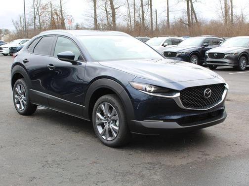 Deep Crystal Blue Mica 2026 Mazda CX-30 2.5 S Premium Package