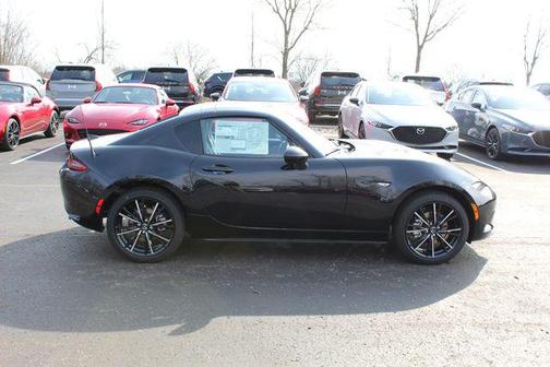 Jet Black Mica 2026 Mazda MX-5 Miata RF Grand Touring
