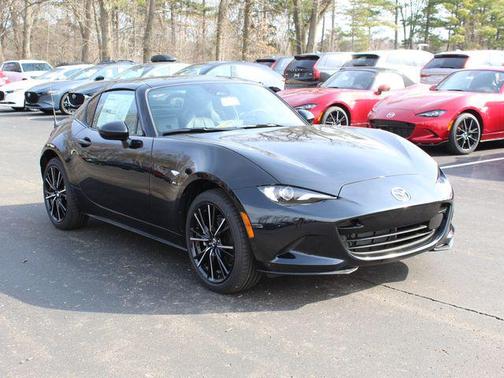 Jet Black Mica 2026 Mazda MX-5 Miata RF Grand Touring