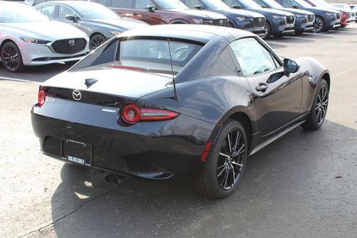 Jet Black Mica 2026 Mazda MX-5 Miata RF Grand Touring