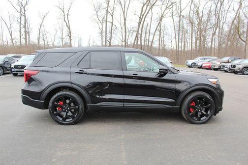 AGATE BLACK METALLIC 2022 Ford Explorer ST