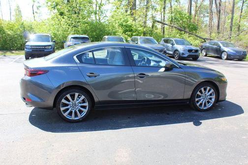 Machine Gray Metallic 2026 Mazda Mazda3 FWD w/Preferred Package