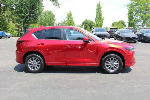 Soul Red Crystal Metallic 2025 Mazda CX-5 2.5 S Preferred Package