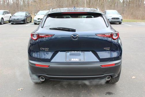 Deep Crystal Blue Mica 2026 Mazda CX-30 2.5 Turbo Premium Plus Package