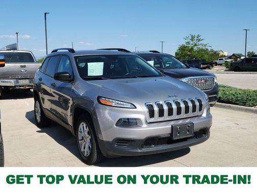 Billet Silver Metallic Clearcoat 2016 Jeep Cherokee Sport