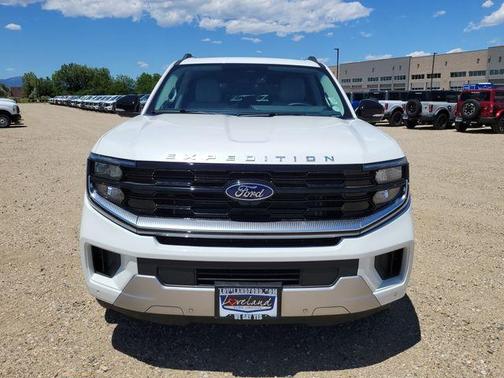 White Metallic 2026 Ford Expedition Max Platinum