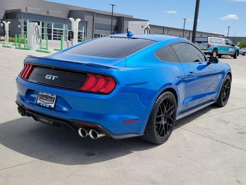 Blue 2020 Ford Mustang GT Premium