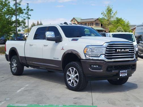 Pearl White 2024 RAM 3500 Longhorn