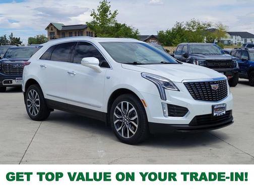 Crystal White Tri-Coat 2022 Cadillac XT5 Luxury