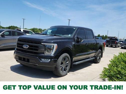 Agate Black Metallic 2021 Ford F-150 Lariat