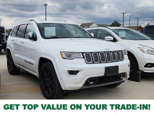 Bright White Clearcoat 2020 Jeep Grand Cherokee Overland