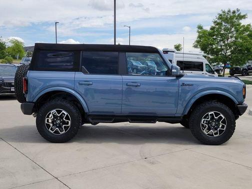 Azure Gray Metallic 2023 Ford Bronco Outer Banks