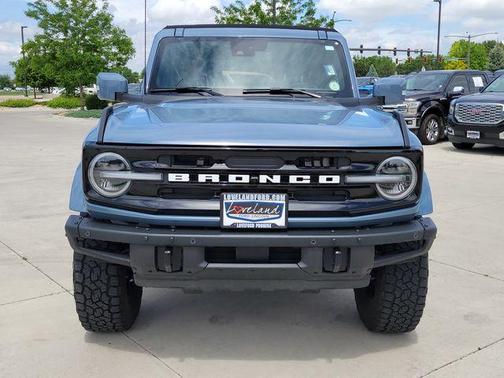 Azure Gray Metallic 2023 Ford Bronco Outer Banks
