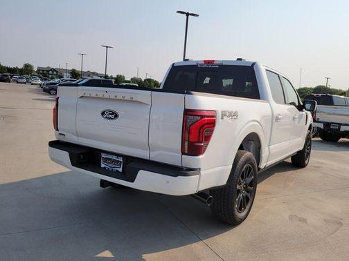 Star White 2026 Ford F-150 Platinum