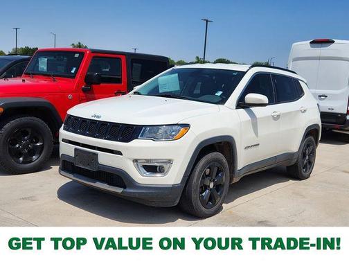 White Clearcoat 2018 Jeep Compass Latitude