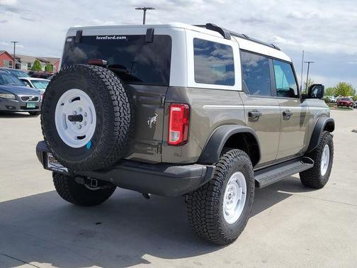 Gray 2026 Ford Bronco Heritage Edition