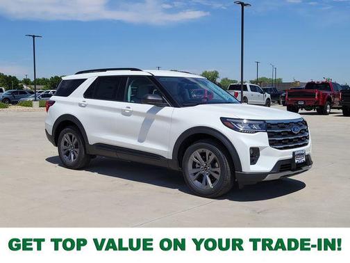 Star White 2026 Ford Explorer Active
