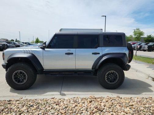 Iconic Silver Metallic 2023 Ford Bronco Raptor
