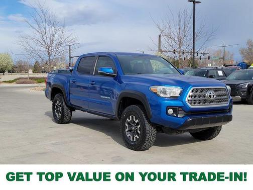 Blazing Blue Pearl 2017 Toyota Tacoma TRD Off Road