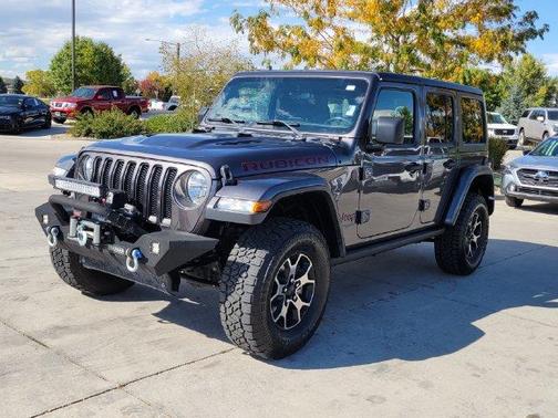 Granite Crystal Clearcoat Metallic 2018 Jeep Wrangler Unlimited Rubicon