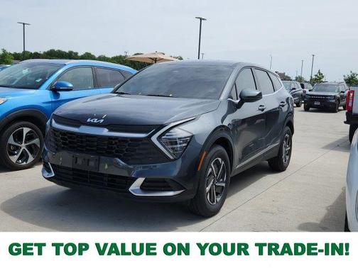 Gravity Gray 2025 Kia Sportage Hybrid LX
