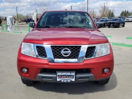 Lava Red 2017 Nissan Frontier SV