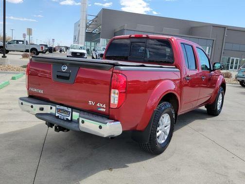 Lava Red 2017 Nissan Frontier SV