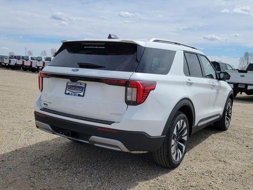 Star White 2026 Ford Explorer Platinum