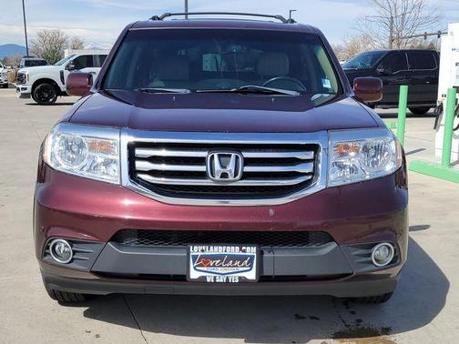 Red 2015 Honda Pilot Touring