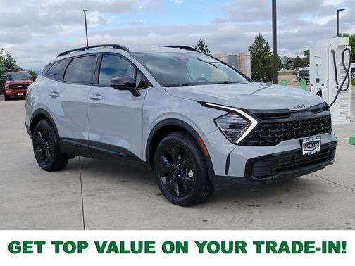 Wolf Gray 2025 Kia Sportage X-Line