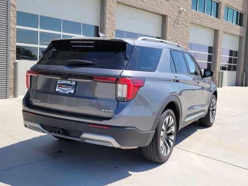 Carbonized Gray Metallic 2025 Ford Explorer Platinum