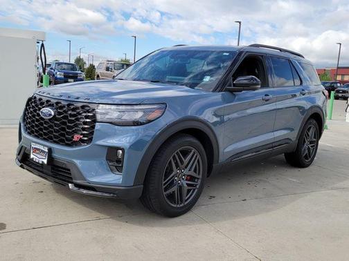 Vapor Blue Metallic 2025 Ford Explorer ST