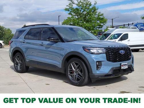 Vapor Blue Metallic 2025 Ford Explorer ST