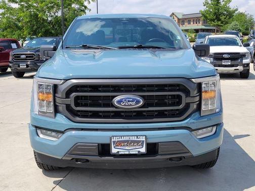 Blue 2023 Ford F-150 XLT