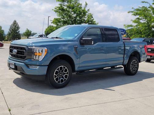 Blue 2023 Ford F-150 XLT