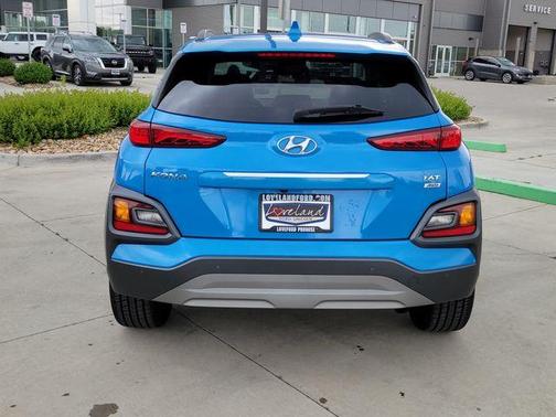 Surf Blue 2020 Hyundai KONA Ultimate