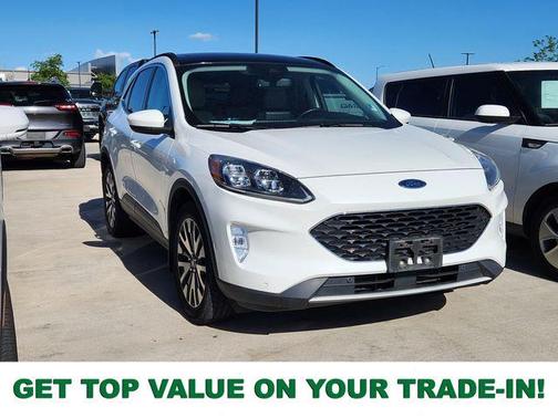 White Metallic 2021 Ford Escape Titanium