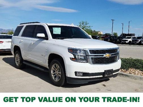 Summit White 2015 Chevrolet Tahoe LT