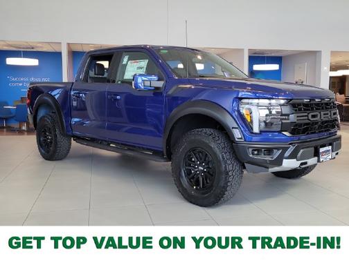 Argon Blue Metallic 2026 Ford F-150 Raptor