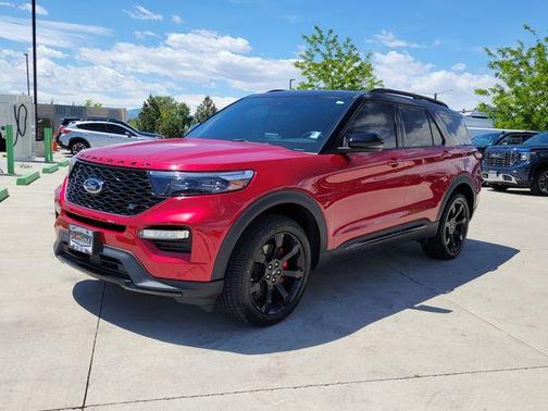 Red Metallic 2023 Ford Explorer ST