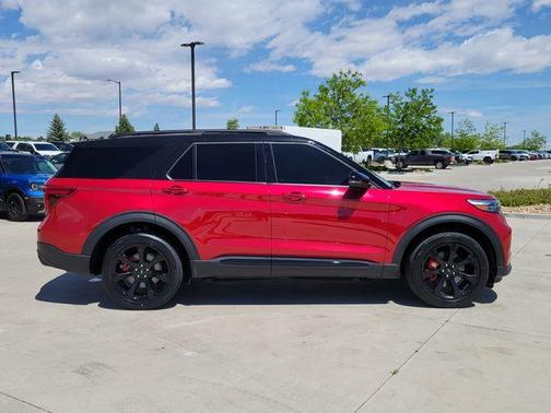 Red Metallic 2023 Ford Explorer ST
