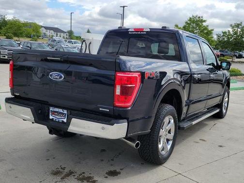 Antimatter Blue Metallic 2023 Ford F-150 XLT