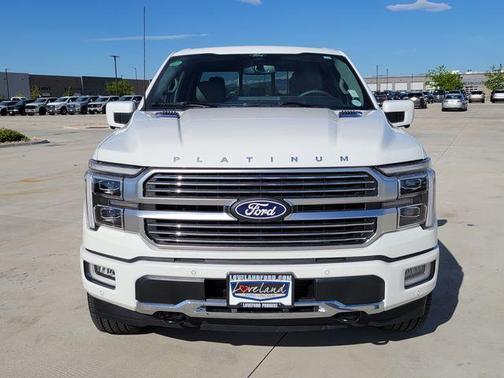 Star White 2026 Ford F-150 Platinum