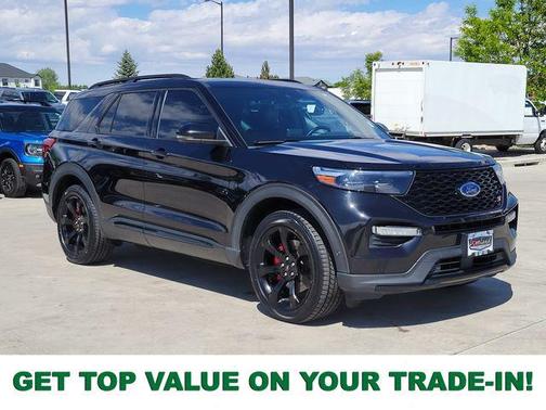 Black Metallic 2021 Ford Explorer ST